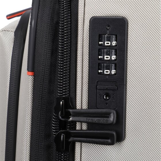 Travelite Crosslite 5.0 4 ruote Carrello M 66 cm con piega di espansione Travelite Crosslite 5.0 4 ruote Carrello M 66 cm con piega di espansione