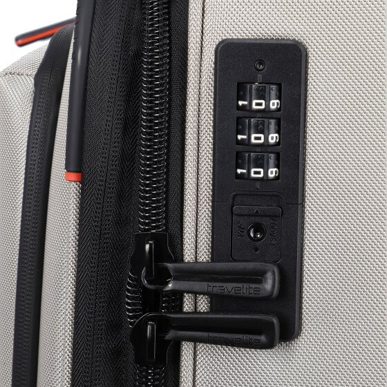 Travelite Crosslite 5.0 4 ruote Carrello M 66 cm con piega di espansione