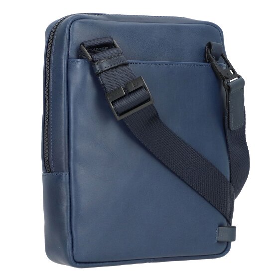 Piquadro Finn Borsa a tracolla Vera Pelle 18 cm