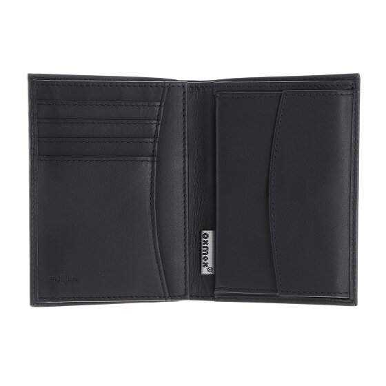 oxmox Leather Portafoglio Protezione RFID Vera Pelle 13 cm