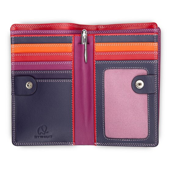 Mywalit Portafoglio Protezione RFID Vera Pelle 8 cm