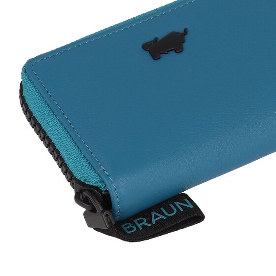 Braun Büffel Capri Portafoglio Protezione RFID Pelle 11 cm