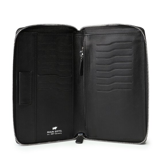 Braun Büffel Golf 3.0 Portafoglio Protezione RFID Pelle 17.5 cm