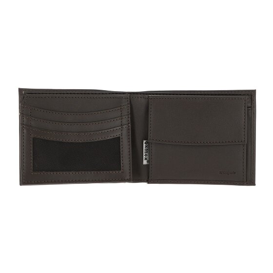 oxmox Leather Portafoglio Protezione RFID Vera Pelle 10 cm