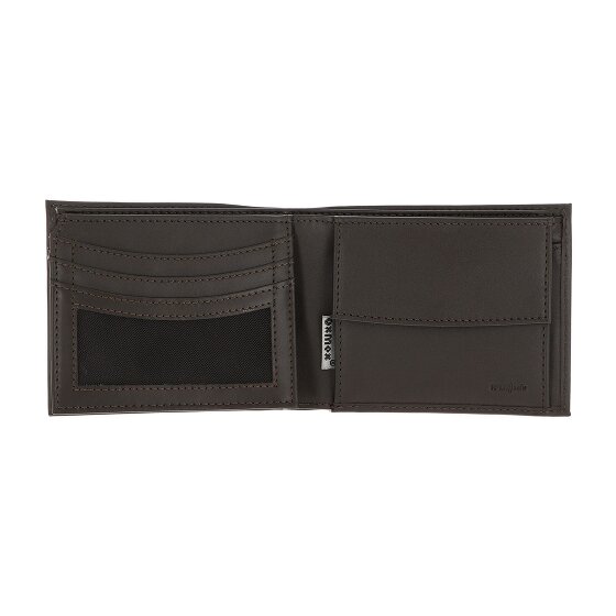 oxmox Leather Portafoglio Protezione RFID Vera Pelle 10 cm