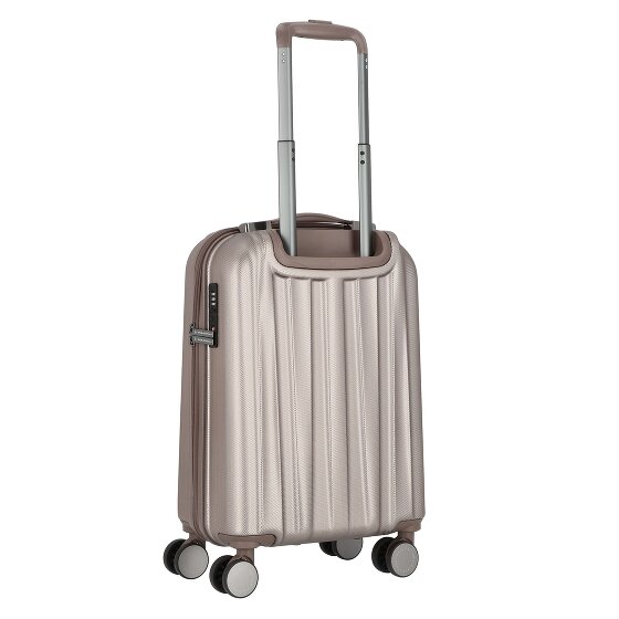 Polestream Moonrock 4 ruote Carrello della cabina 55 cm con piega di espansione