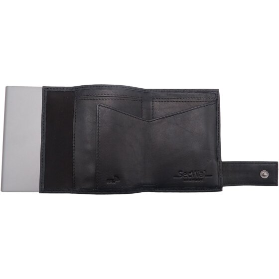SecWal Portacarte in pelle RFID 9 cm