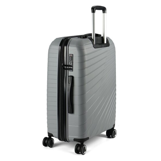 Benzi 5808 4 ruote Set di valigie 3 pezzi con piega di espansione