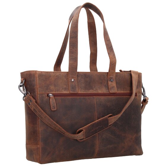 Plevier Borsa shopper in pelle 41 cm scomparto per laptop