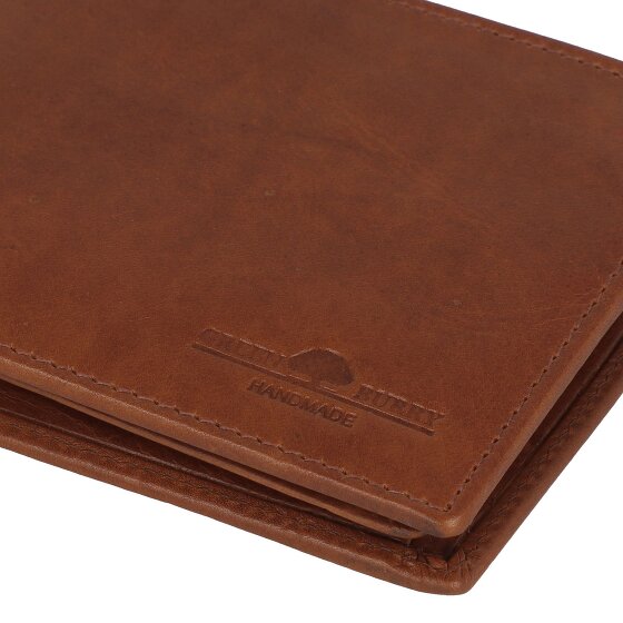 Greenburry Newport Portafoglio Protezione RFID Pelle 12 cm