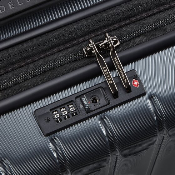 Delsey Paris Longitude 4 ruote Carrello della cabina 55 cm con piega di espansione