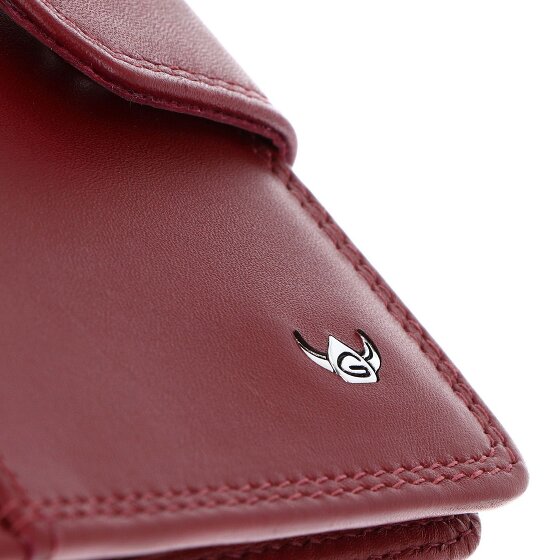 Golden Head Polo Custodia per carta di credito Protezione RFID Vera Pelle 8 cm
