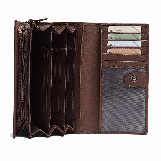 The Chesterfield Brand Valetta Portafoglio Protezione RFID Vera Pelle 18 cm