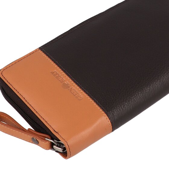 Greenburry Nappa Portafoglio Protezione RFID Pelle 19.5 cm