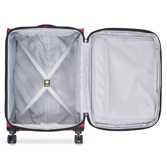 Delsey Paris Pin Up 6 4 ruote Carrello 69 cm con piega di espansione