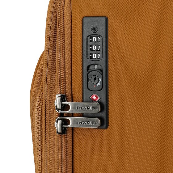Travelite Priima 4 ruote Carrello della cabina M 68 cm con piega di espansione