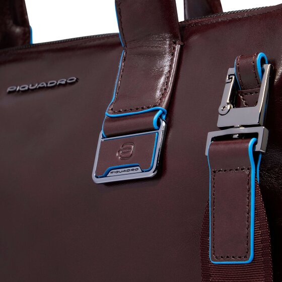 Piquadro Blue Square Borsa shopper Pelle 38 cm Scomparto per laptop con piega di espansione