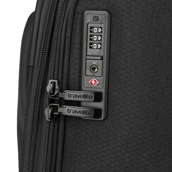Travelite Kick Off 4 ruote Carrello M 67 cm espandibile