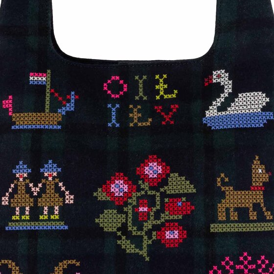 Oilily Marken Cross Stitch Hendrikje Borsa a tracolla 30 cm