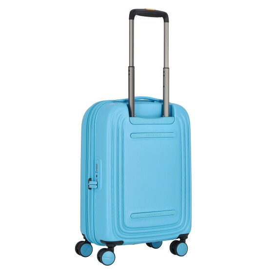 Mandarina Duck Logoduck Carrello cabina a 4 ruote 55 cm