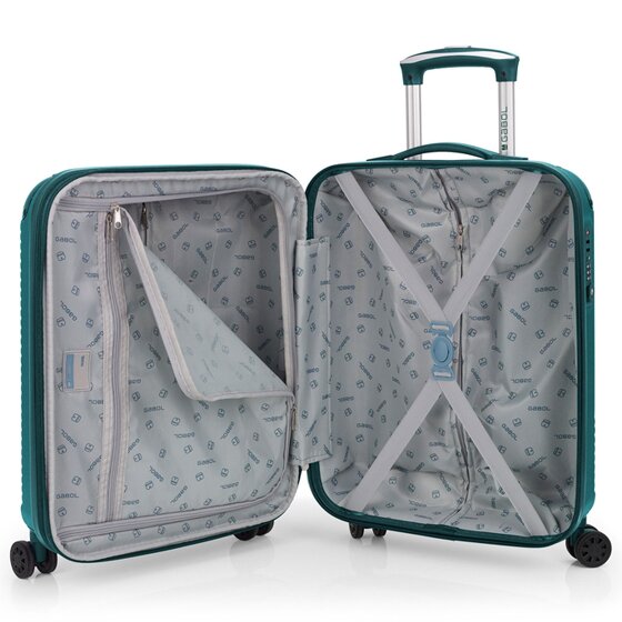 Gabol Balance XP 4 ruote Set di valigie 4 pezzi con piega di espansione