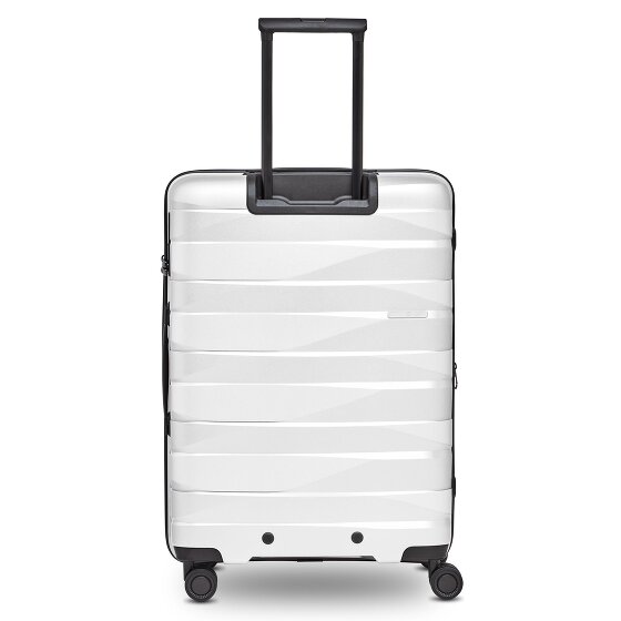 Bergpfeil Set di valigie da viaggio a 4 ruote, 3 pezzi, con ripiegamento elastico