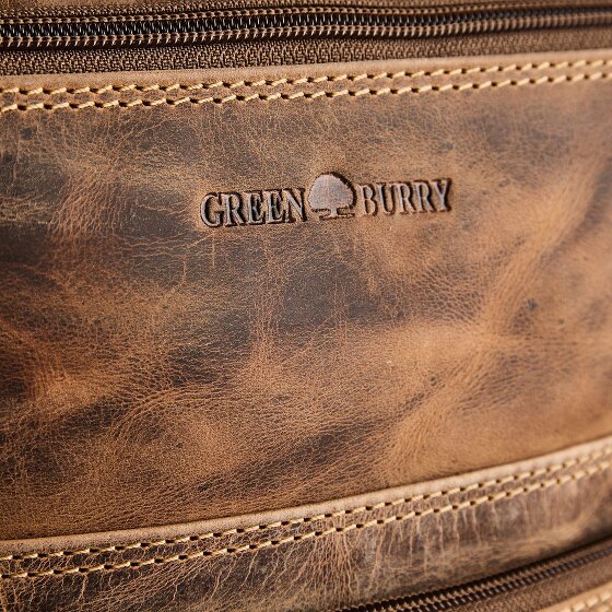 Greenburry Vintage Zaino da giorno Pelle 44 cm Scomparto per laptop