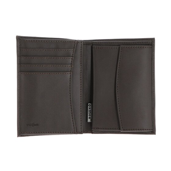 oxmox Leather Portafoglio Protezione RFID Vera Pelle 10 cm
