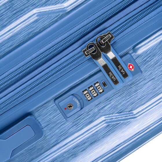 Heys Xtrak 4 ruote Carrello della cabina S 55 cm con piega di espansione