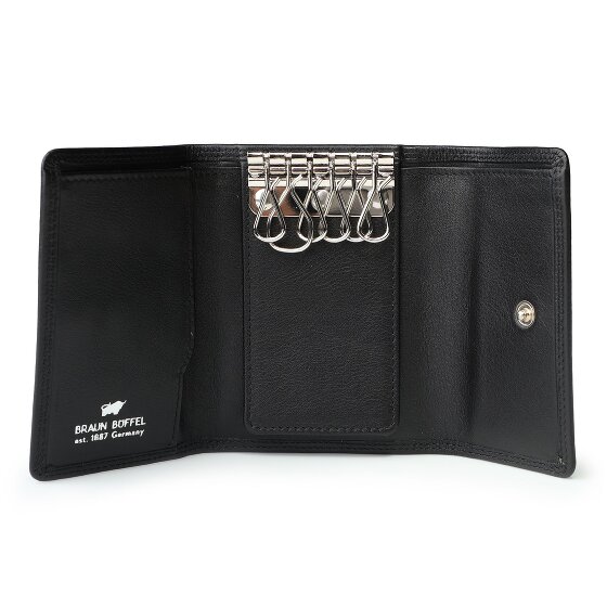 Braun Büffel Golf 3.0 Portafoglio chiave Pelle 10 cm