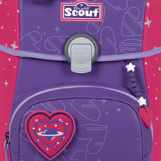 Scout Neo Exklusiv Superflash Extreme Set di borse per la scuola 4 pezzi