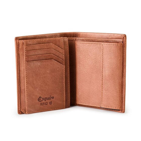 Esquire Chicago Portafoglio Protezione RFID Pelle 9.5 cm