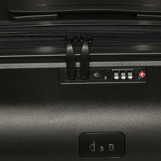 d&n Travel Line 4700 4 ruote Set di valigie 3 pezzi con piega di espansione