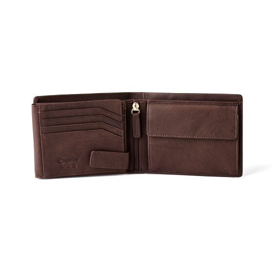 Esquire Chicago Portafoglio Protezione RFID Pelle 12 cm