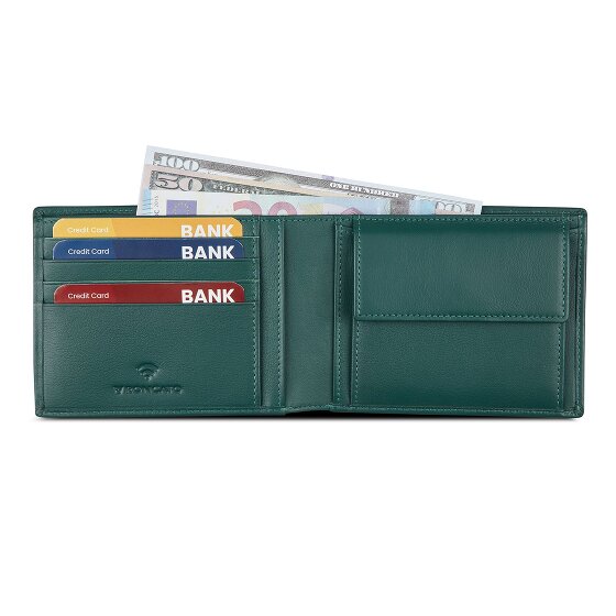 Roncato Detroit Portafoglio Protezione RFID Pelle 12 cm