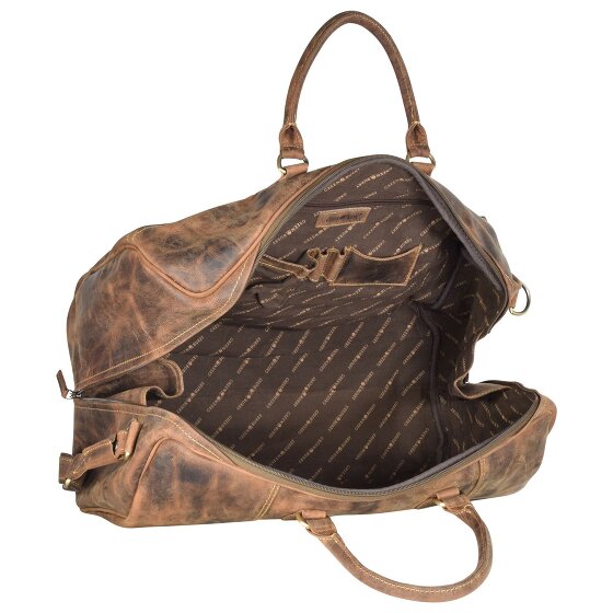 Greenburry Borsa da viaggio vintage in pelle 42 cm