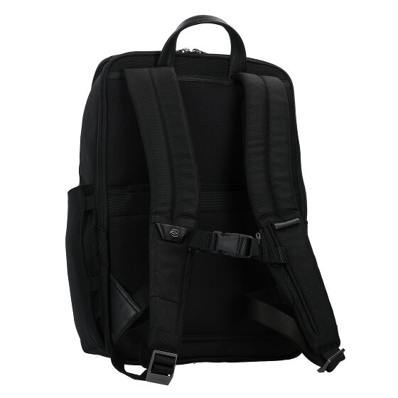 Piquadro Zaino da viaggio breve in pelle 43 cm scomparto per laptop