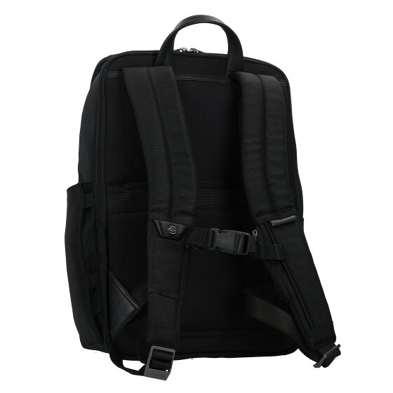 Piquadro Zaino da viaggio breve in pelle 43 cm scomparto per laptop