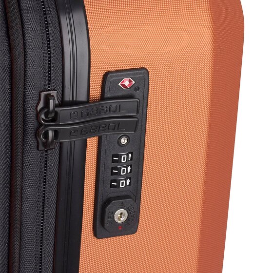 Gabol Montreal 4 ruote Carrello della cabina S 55 cm con piega di espansione