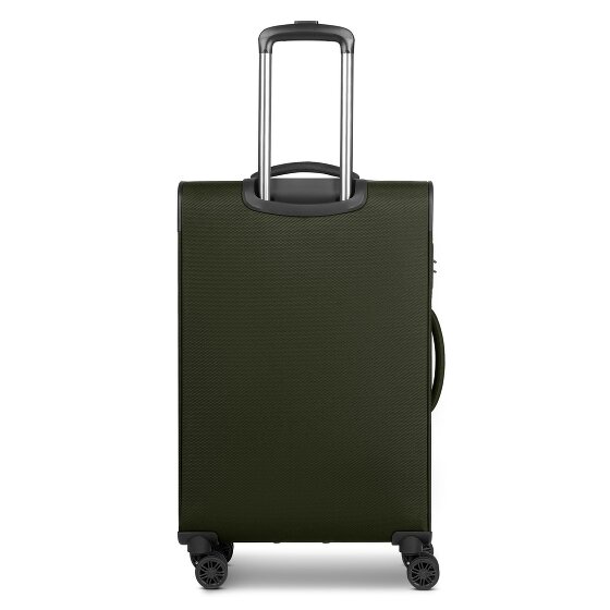 bugatti Valencia Soft 4 ruote Set di valigie 3 pezzi con piega di espansione