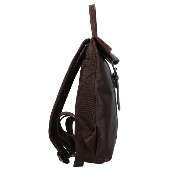 Jack Kinsky Porto Zaino da giorno Pelle 37 cm Scomparto per laptop