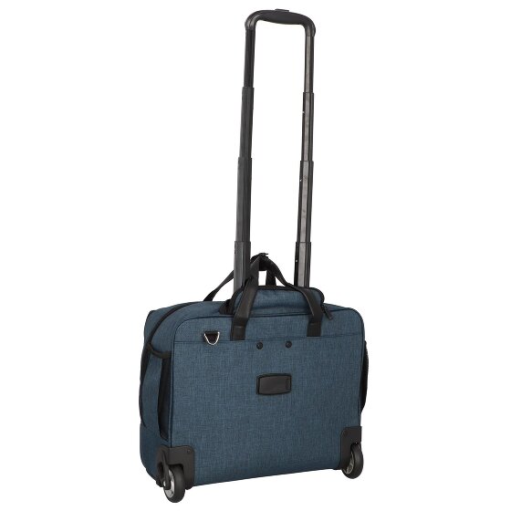 Dermata 2 ruote Carrello business 44 cm Scomparto per laptop