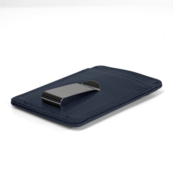 Redolz Porta carte di credito RFID in pelle Essentials da 7 cm con fermasoldi