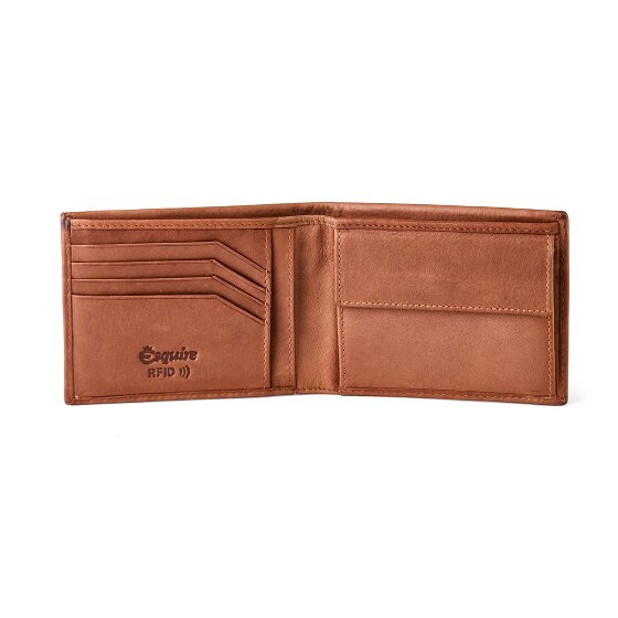 Esquire Chicago Portafoglio Protezione RFID Pelle 12 cm