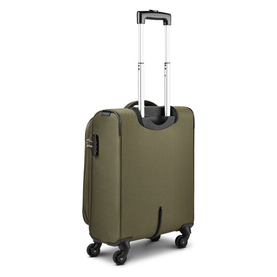 Wenger Beaumont 4 ruote Carrello della cabina S 54 cm con piega di espansione