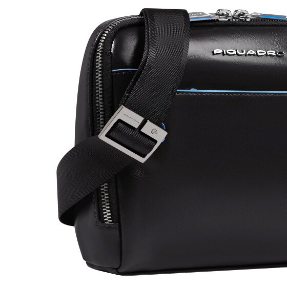 Piquadro Blue Square Borsa a tracolla Vera Pelle 21 cm