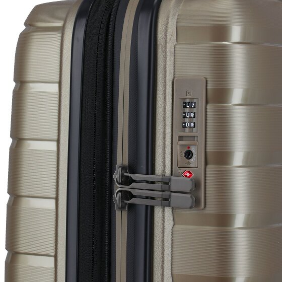 Travelite Air Base 4 ruote Carrello della cabina 55 cm con piega di espansione