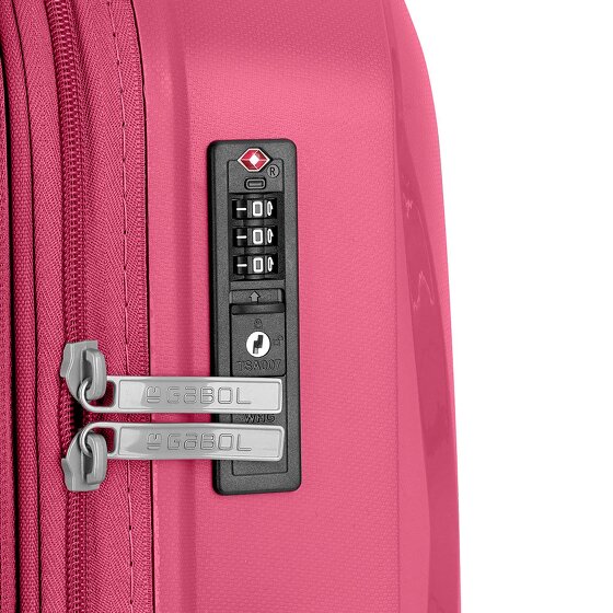 Gabol Infinity 4 ruote Set di valigie 3 pezzi con piega di espansione