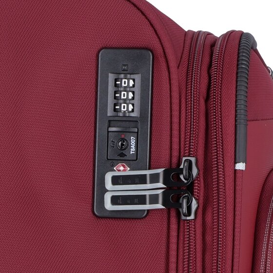 d&n Travel Line 9504 4 ruote Set di valigie 3 pezzi con piega di espansione