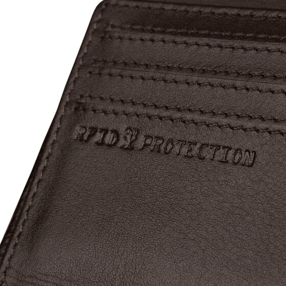 bugatti Due Portafoglio Protezione RFID Pelle 9 cm